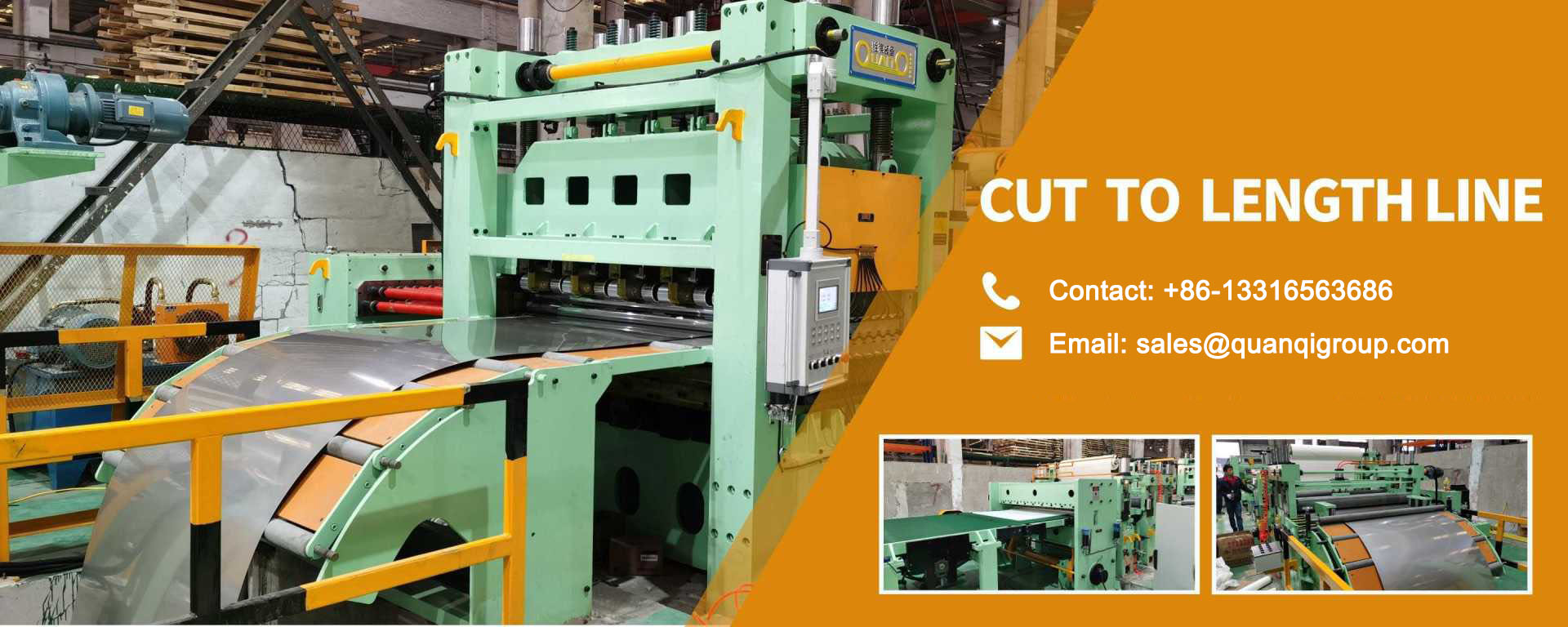 Cut to length machine
